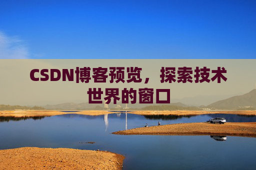 CSDN博客预览，探索技术世界的窗口